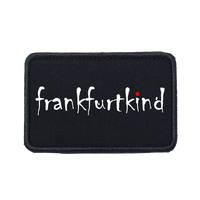Patch black by frankfurtkind | Patch für Beanie