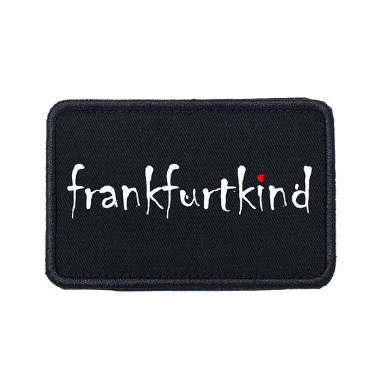 Patch black by frankfurtkind | Patch für Beanie