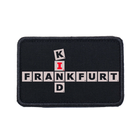 Patch black by frankfurtkind | Patch für Beanie