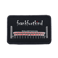 Patch black by frankfurtkind | Patch für Beanie