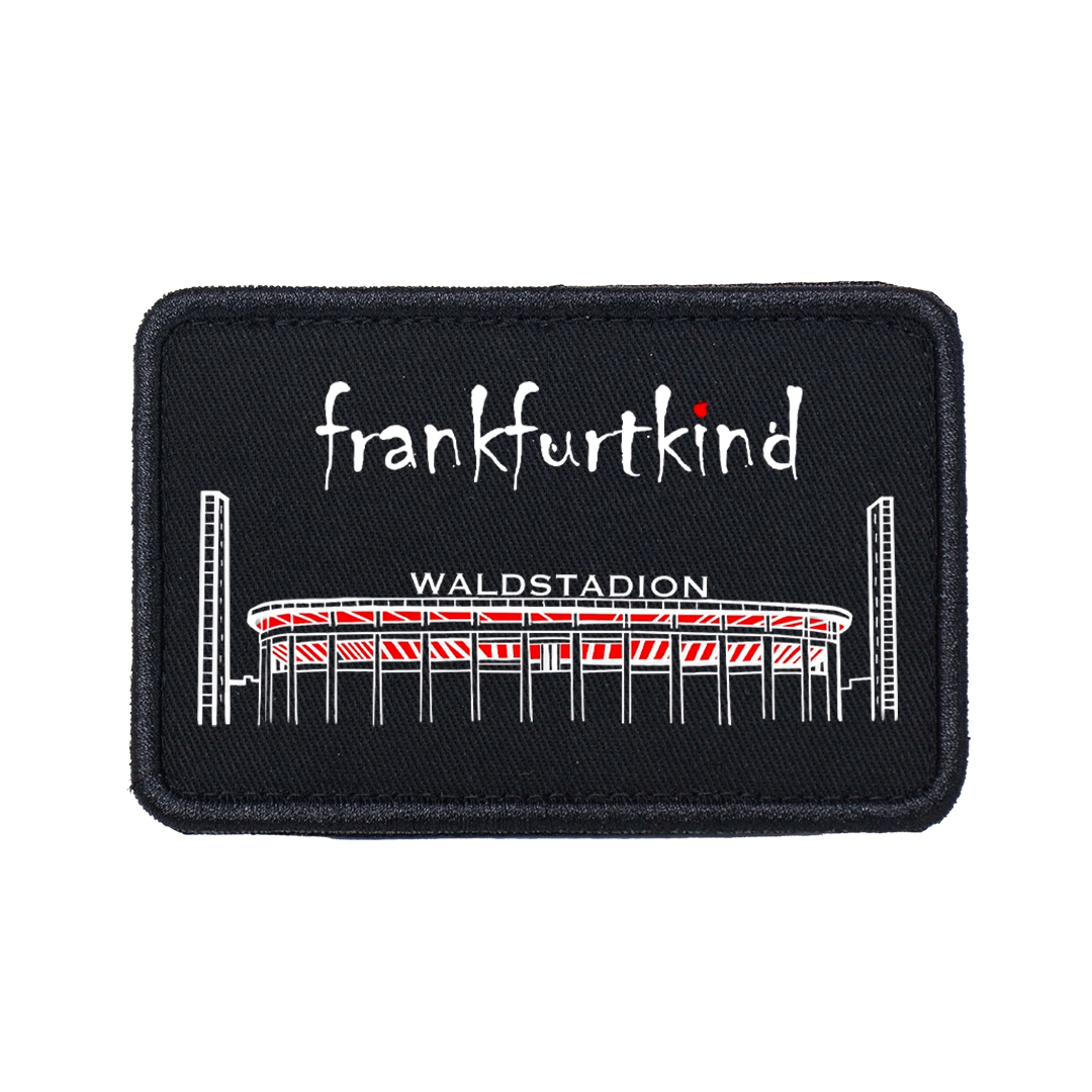Patch black by frankfurtkind | Patch für Beanie