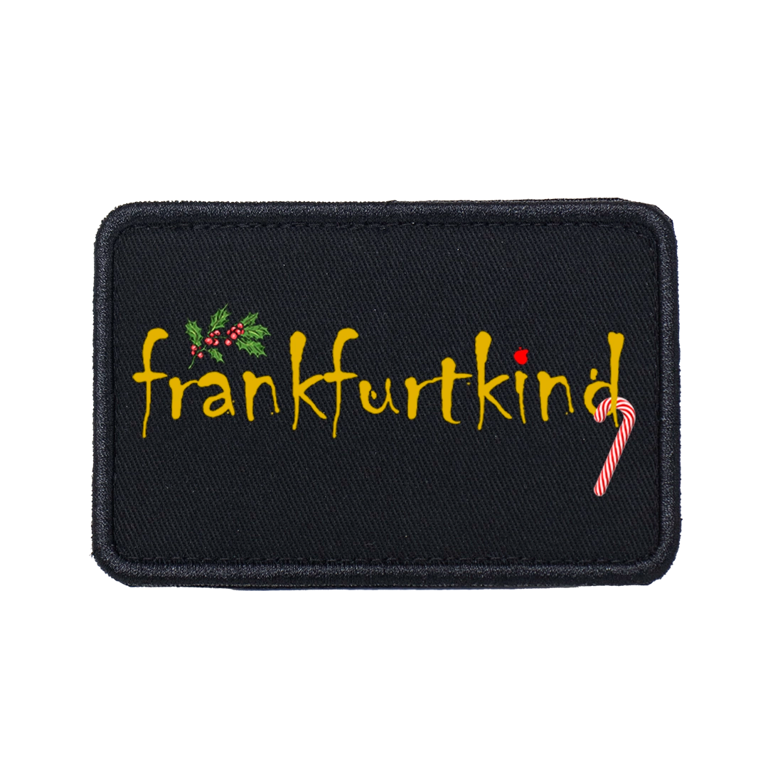 Patch black by frankfurtkind | Patch für Beanie
