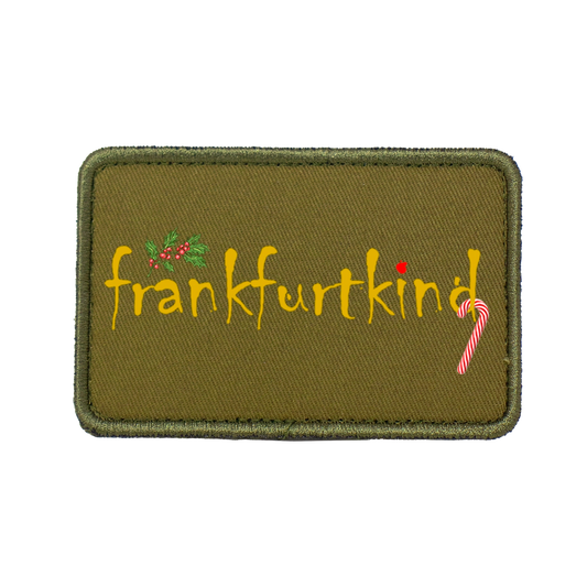 Patch green by frankfurtkind | Patch für Beanie