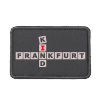 Patch grey by frankfurtkind | Patch für Beanie