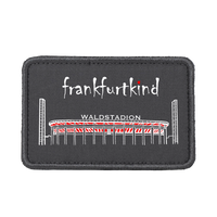 Patch grey by frankfurtkind | Patch für Beanie