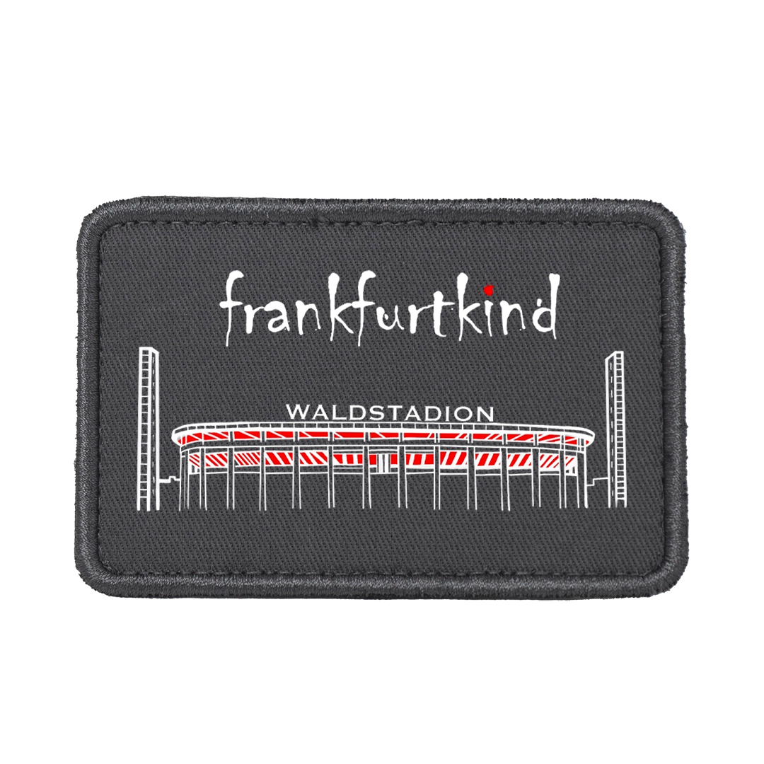 Patch grey by frankfurtkind | Patch für Beanie
