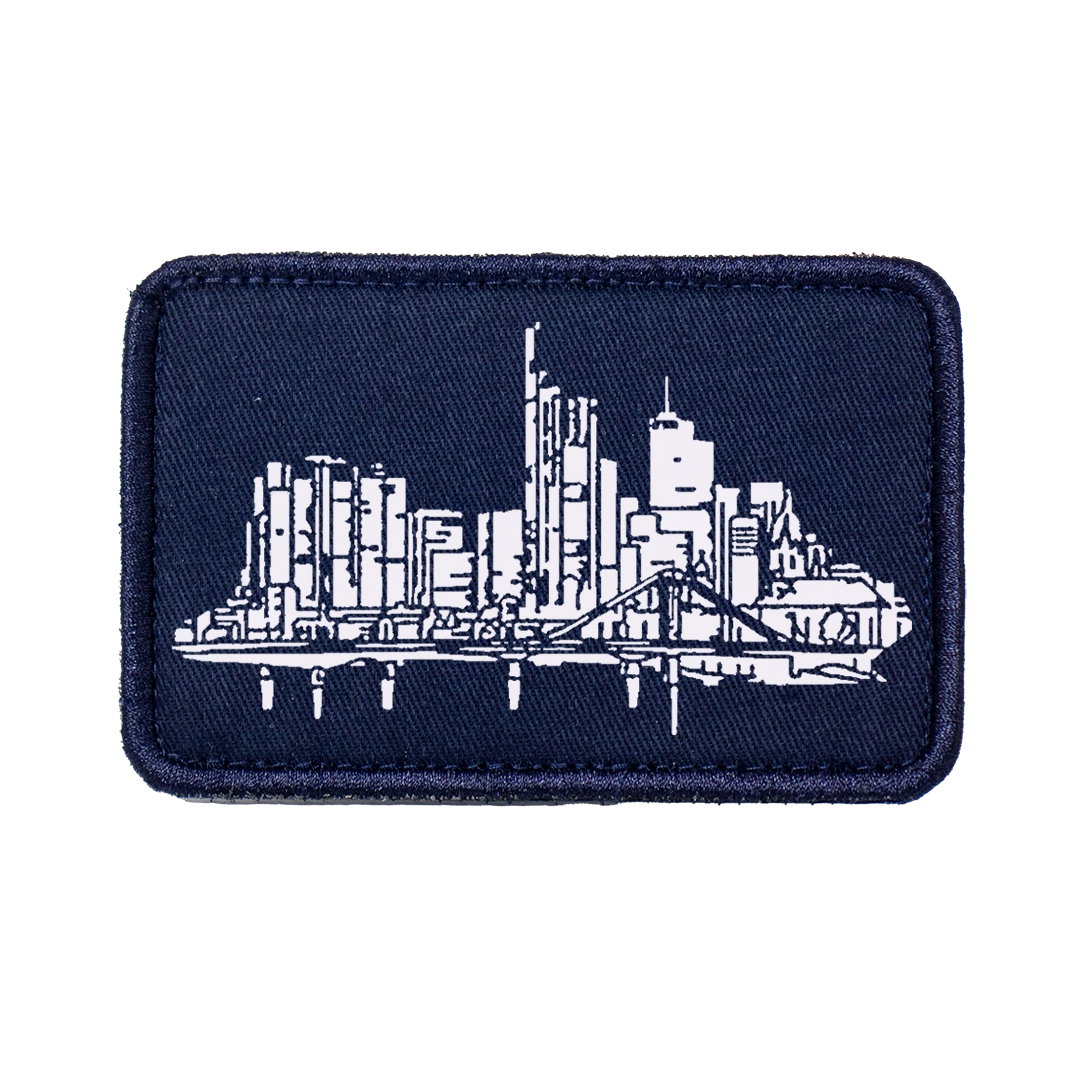 Patch navy by frankfurtkind | Patch für Beanie