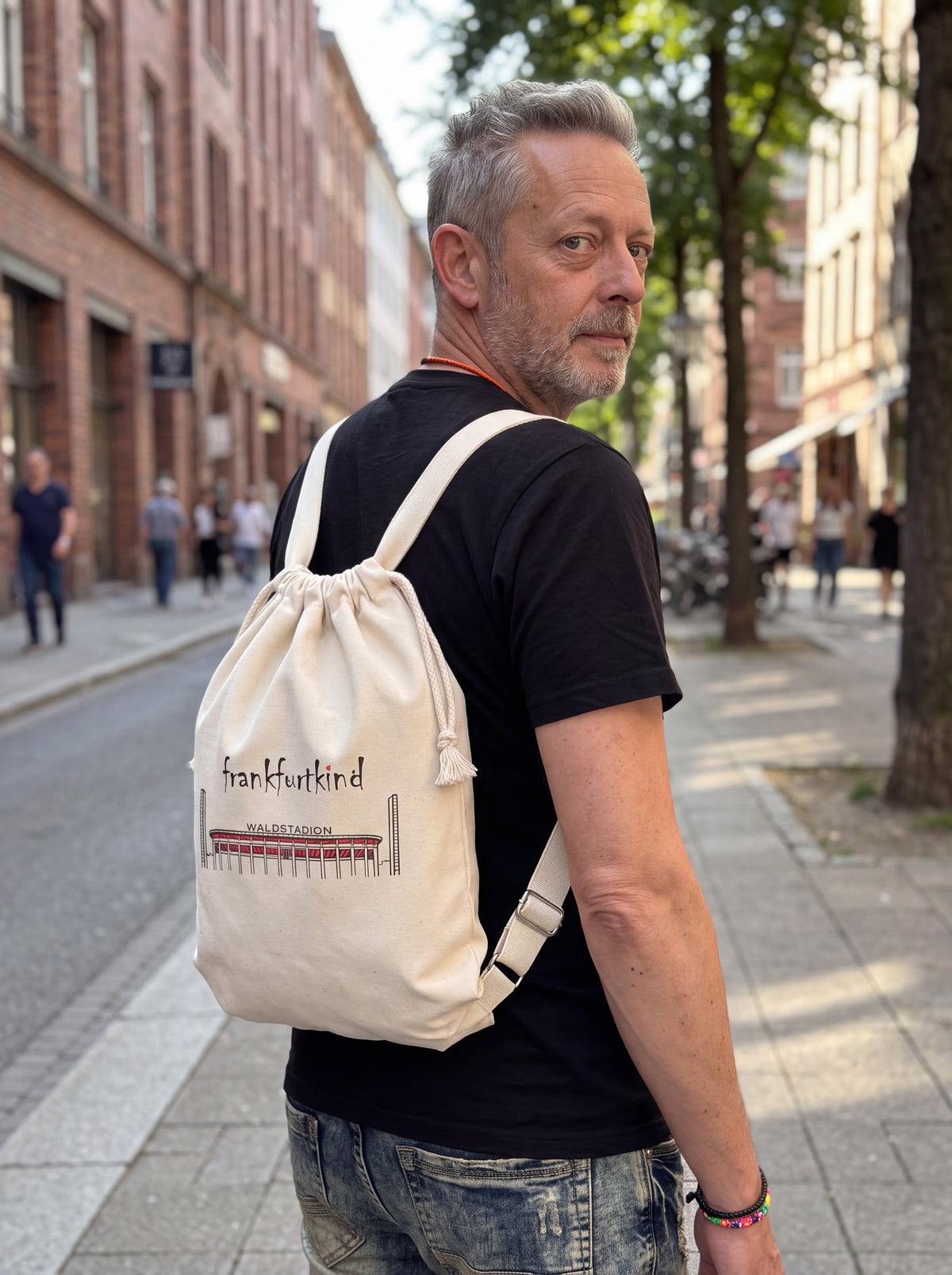 Waldstadion by frankfurtkind | travel cotton Bag