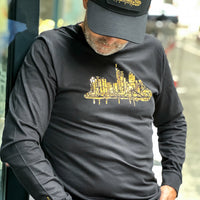 Skyline sunrise by frankfurtkind | Shirt longsleeve unisex
