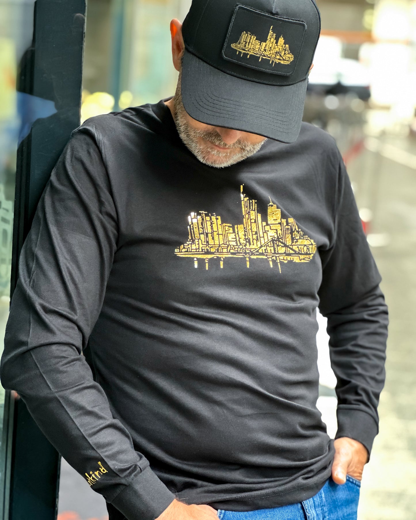 Skyline sunrise by frankfurtkind | Shirt longsleeve unisex