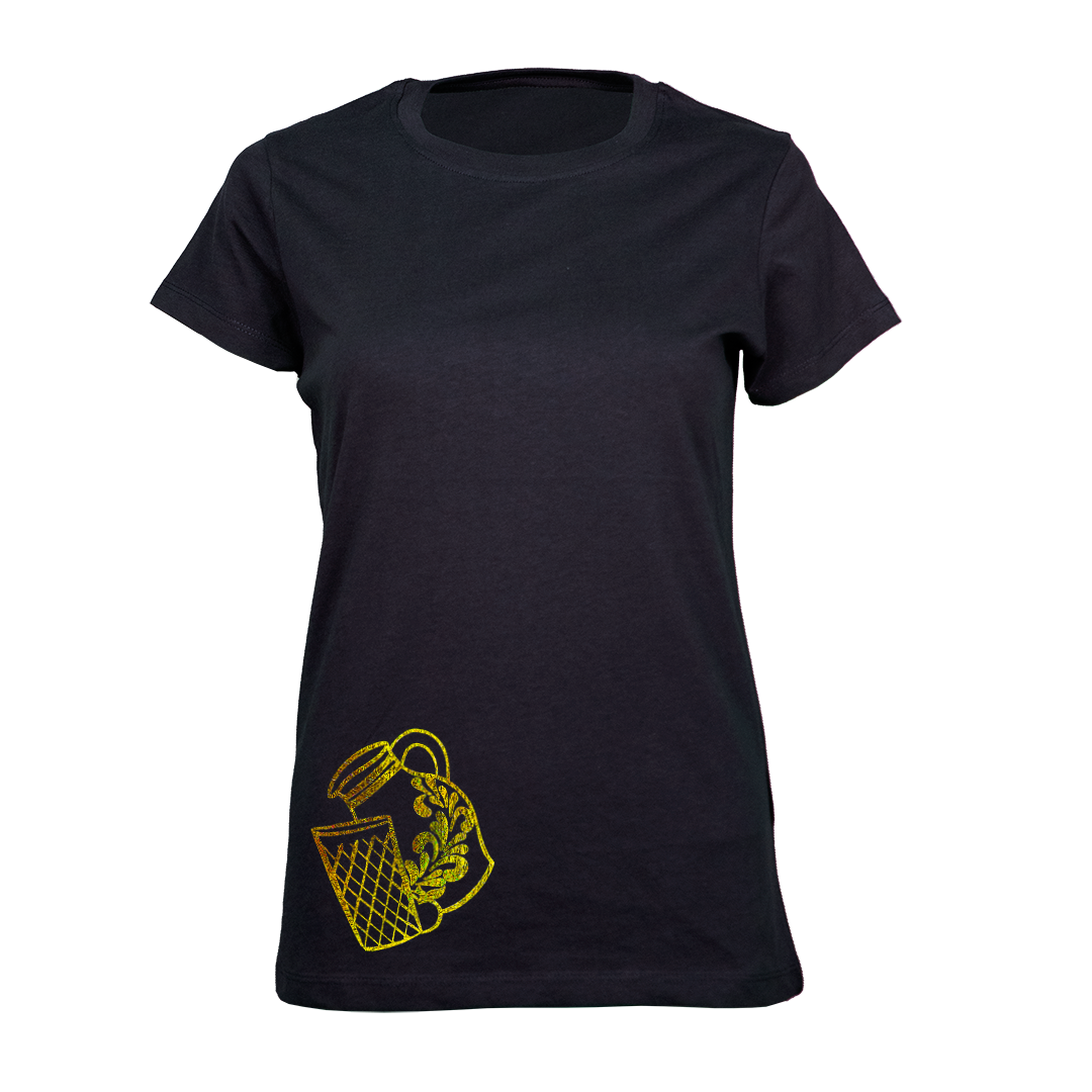 Bembel GOLD by frankfurtkind | T-Shirt women Round-neck
