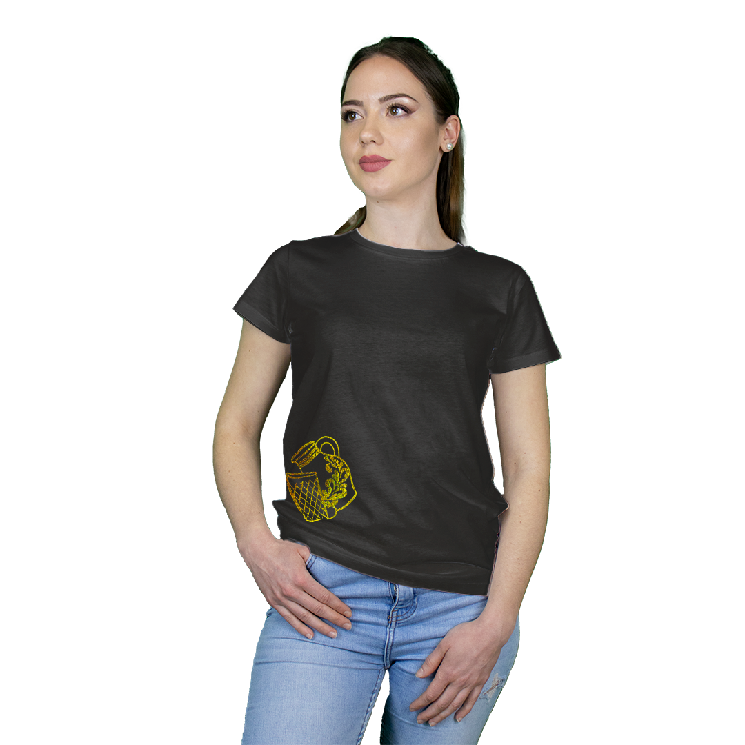 Bembel GOLD by frankfurtkind | T-Shirt women Round-neck