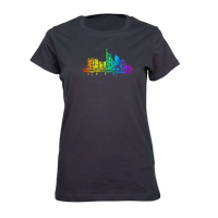 Skyline by frankfurtkind | T-Shirt women Round-neck