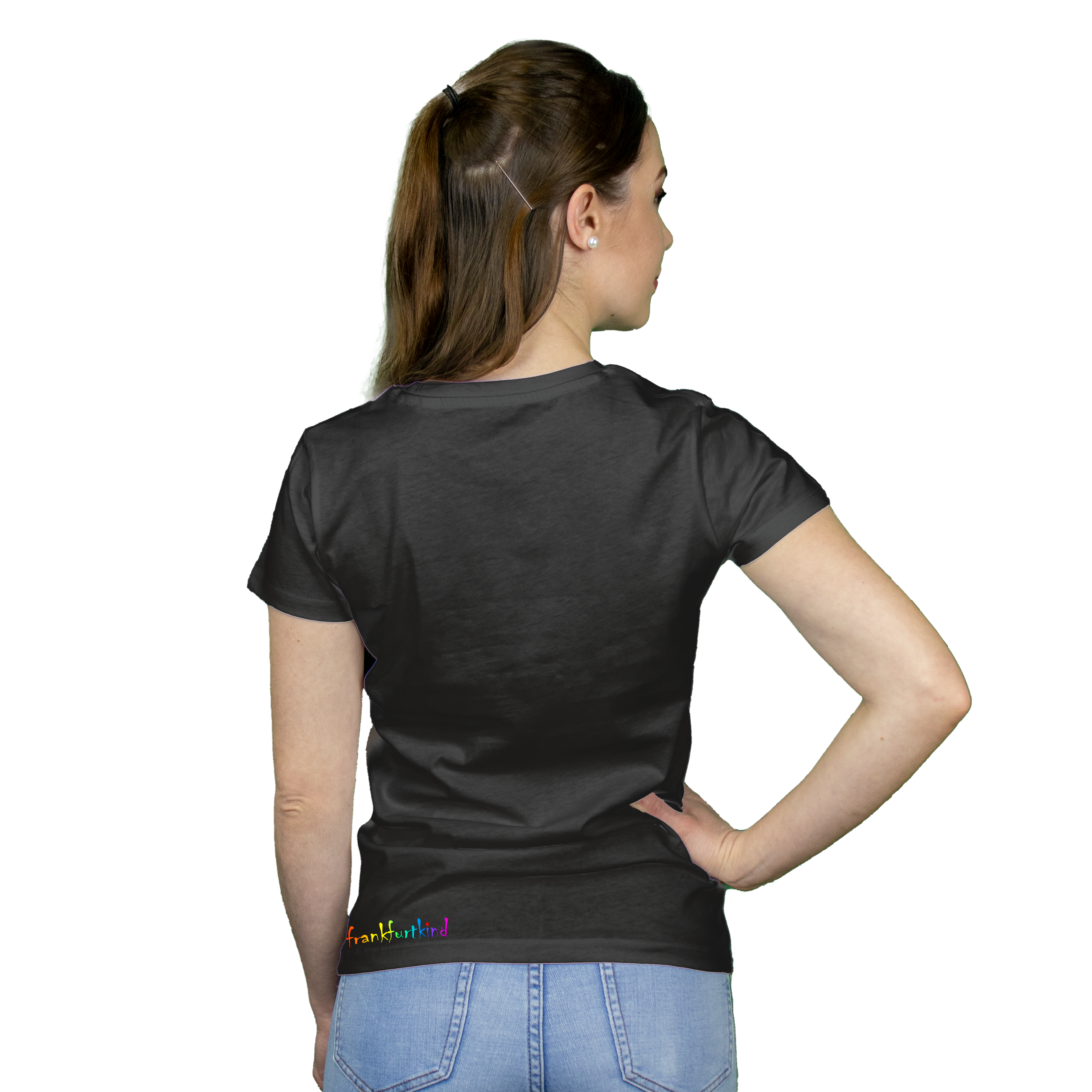 Skyline by frankfurtkind | T-Shirt women Round-neck