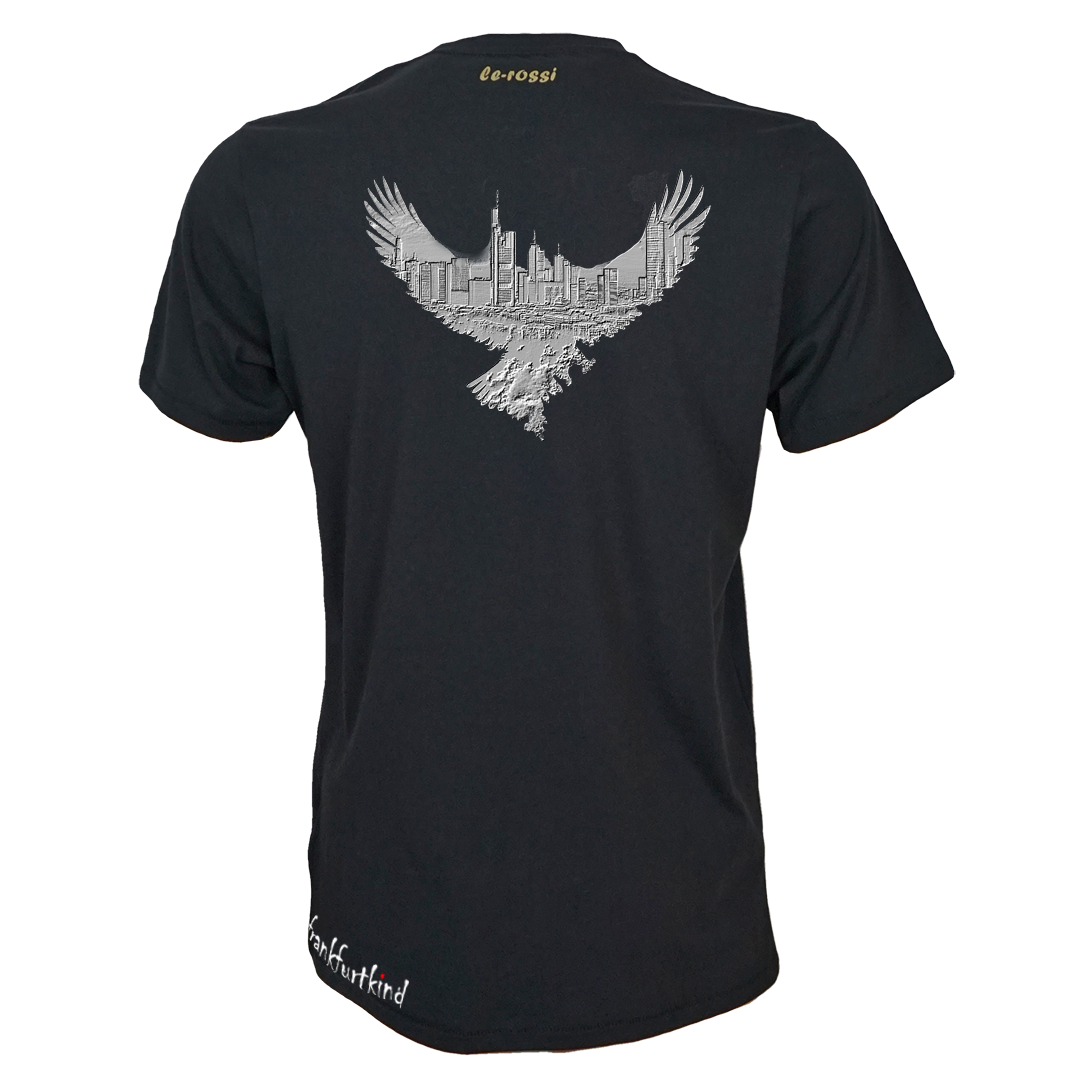 Eagle-Skyline by frankfurtkind | T-Shirt regular unisex