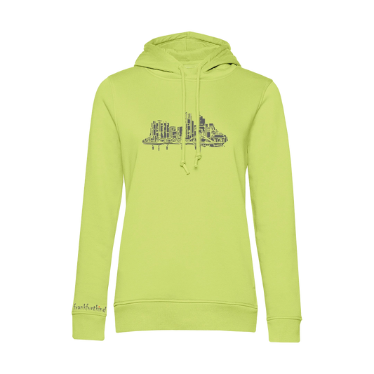skyline by frankfurtkind | organic Ladies Hoodie