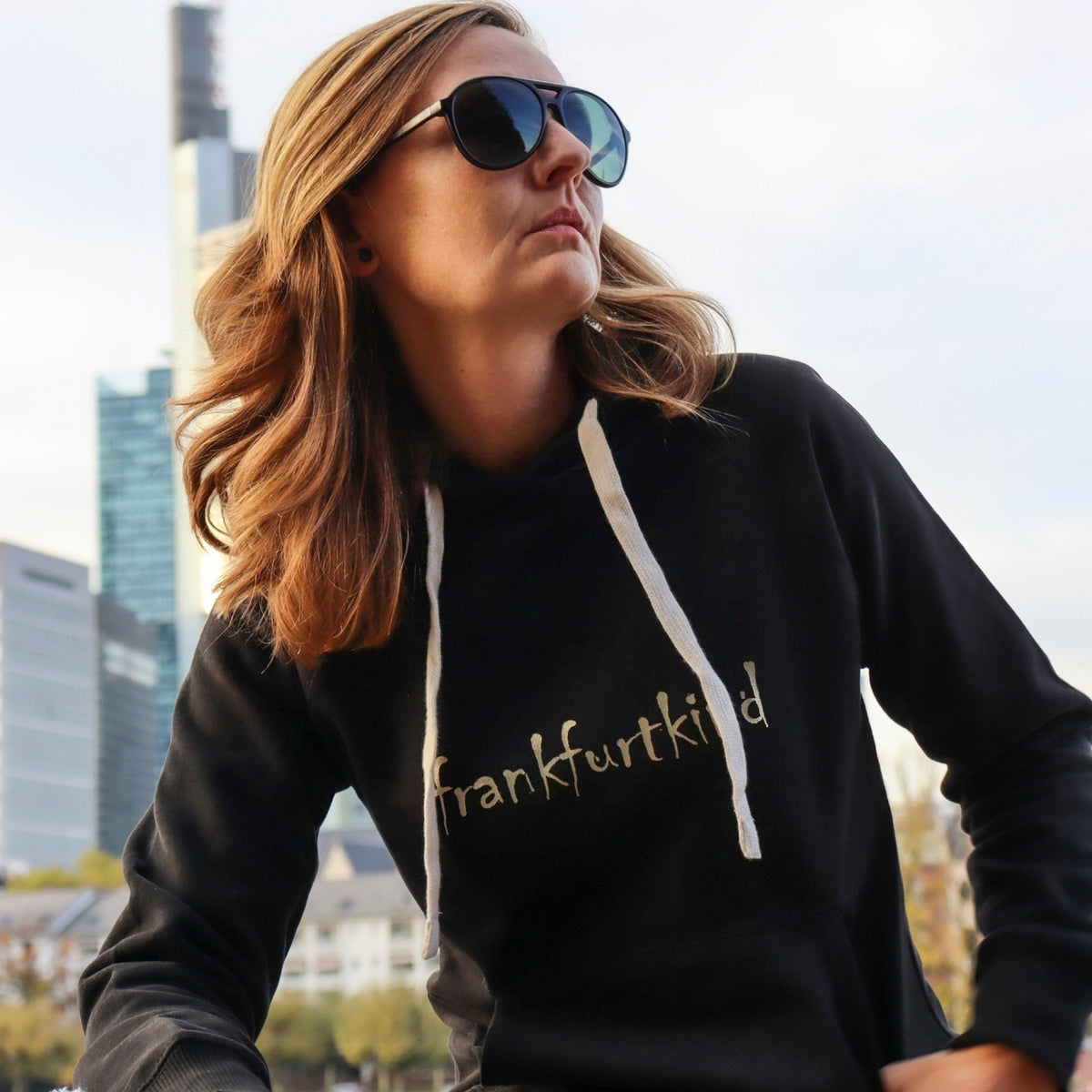 frankfurtkind GOLD Frankfurt M-Star Hoodie Unisex