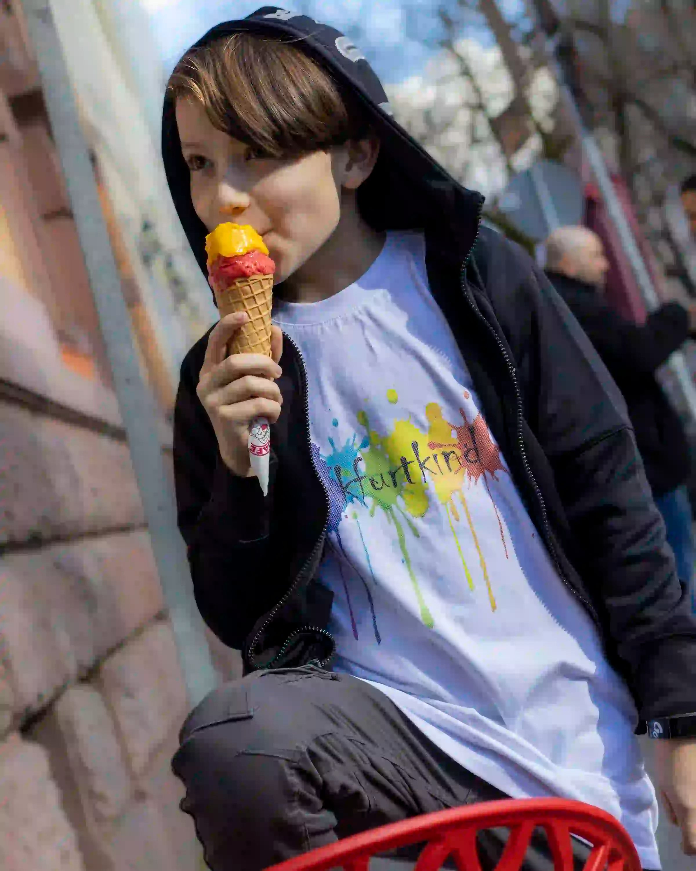Rainbow by frankfurtkind | T-Shirt Kids regular unisex