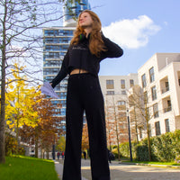 frankfurtkind GOLD | Cropped Ladies Hoodie