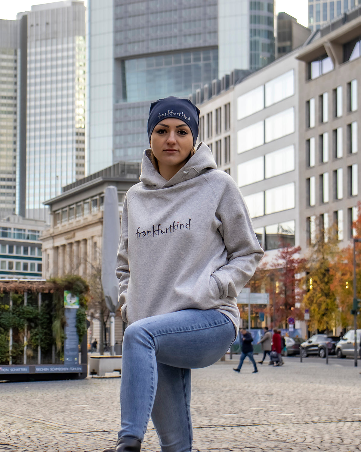 frankfurtkind | Tagless Media Hoodie unisex