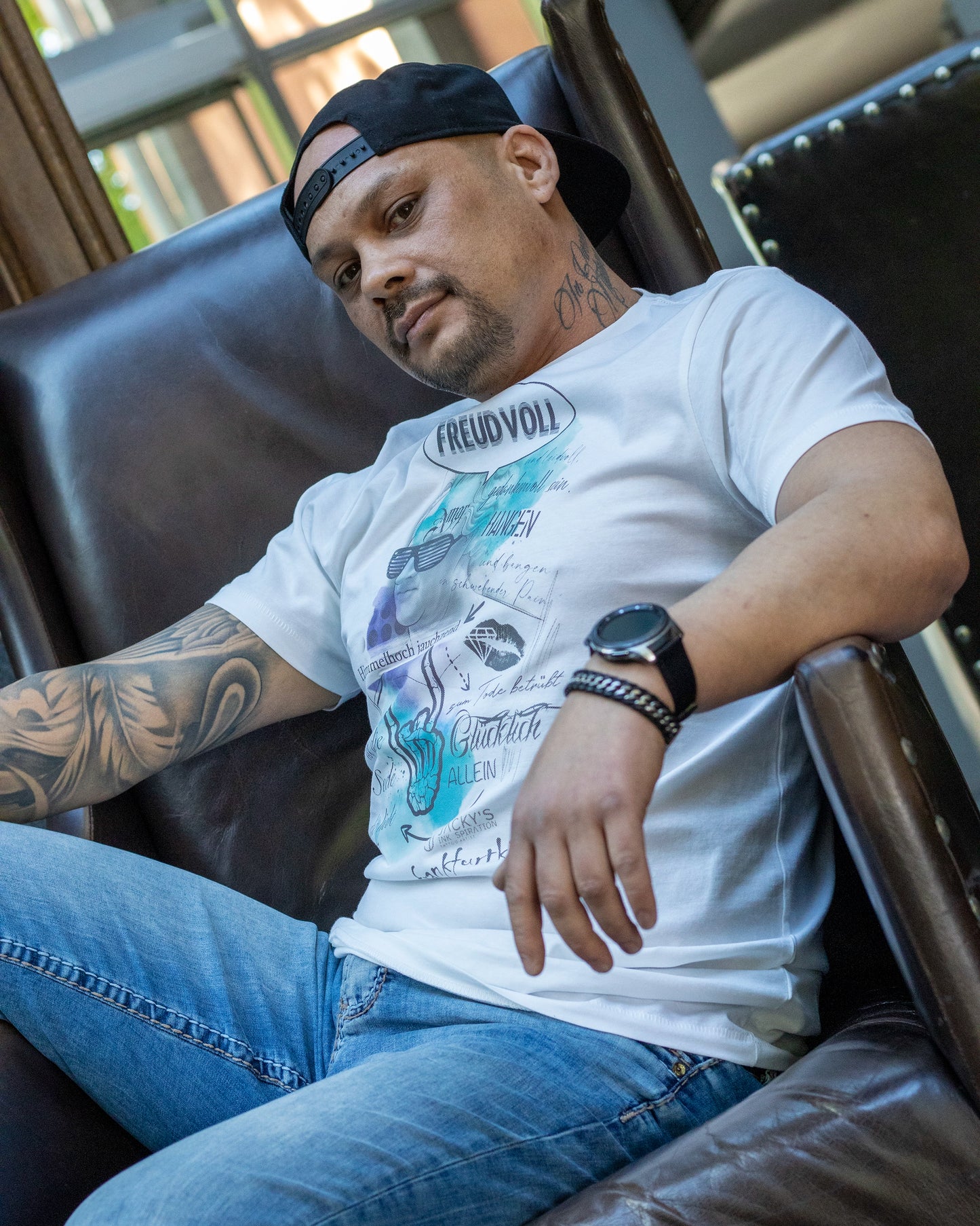 freudvoll by jackys_ink.spiration | T-Shirt regular unisex