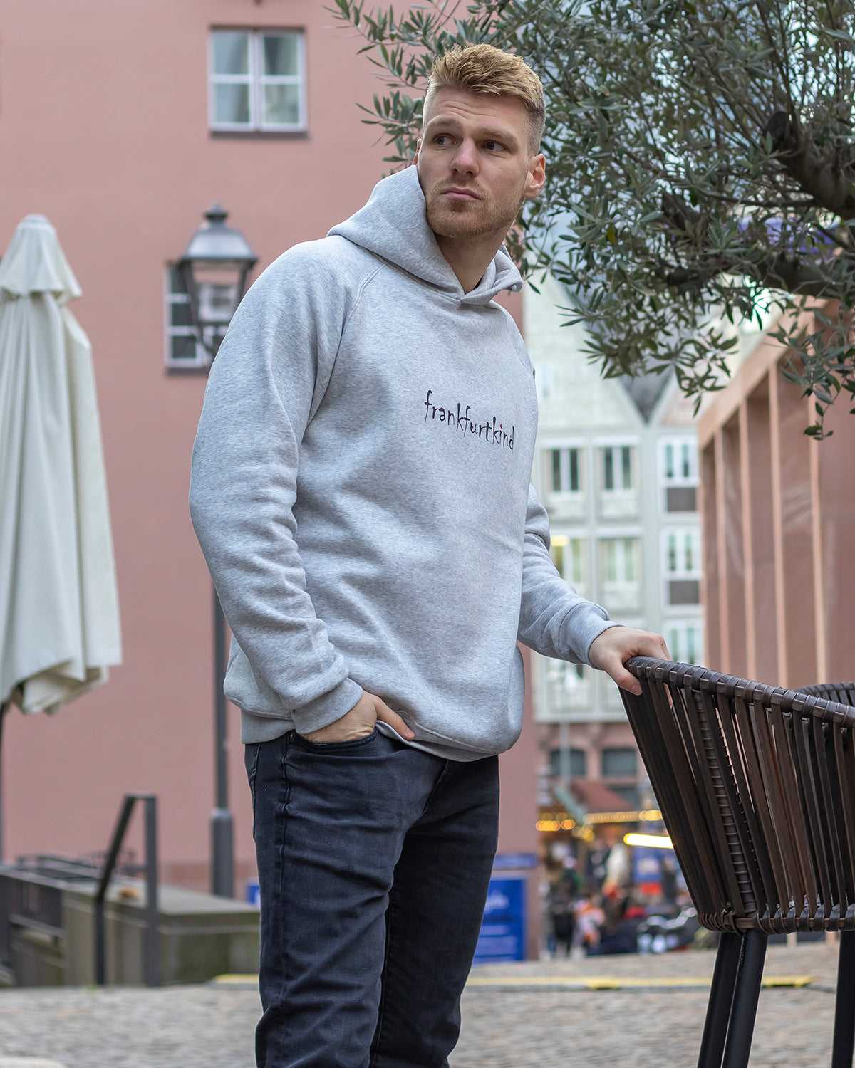frankfurtkind | Tagless Media Hoodie unisex