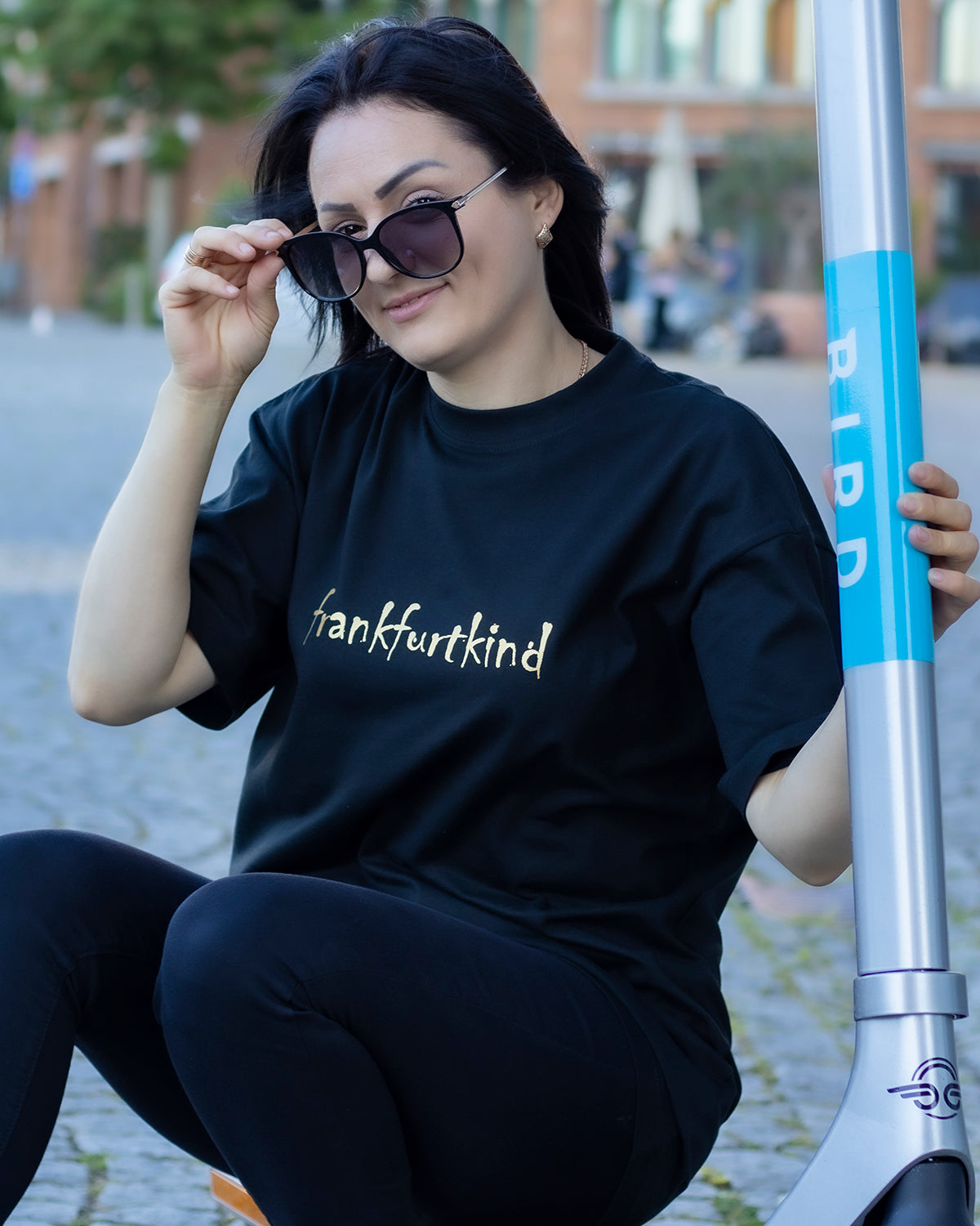 frankfurtkind gold | T-Shirt oversized unisex special edition