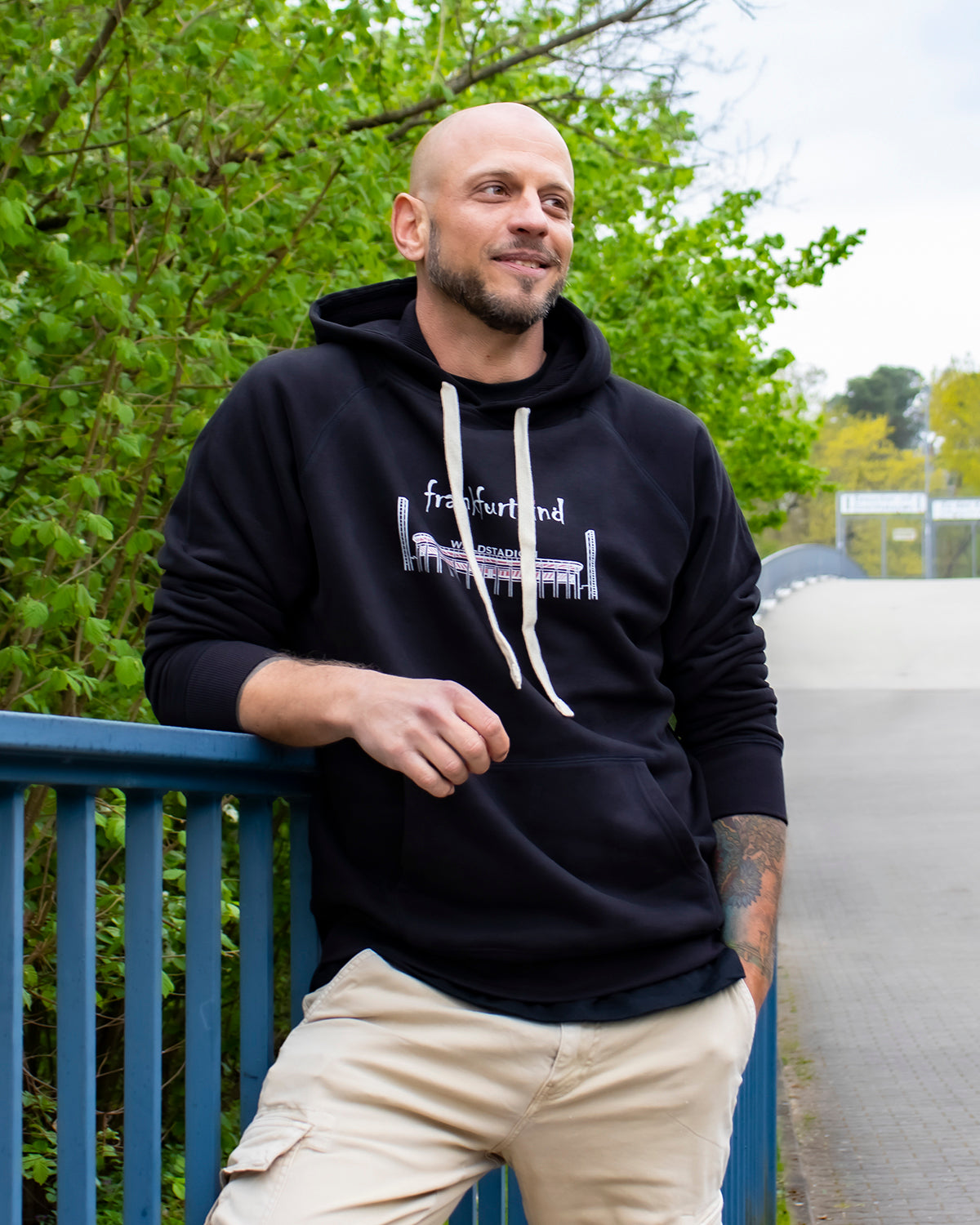 Waldstadion by frankfurtkind | M-Star Hoodie unisex