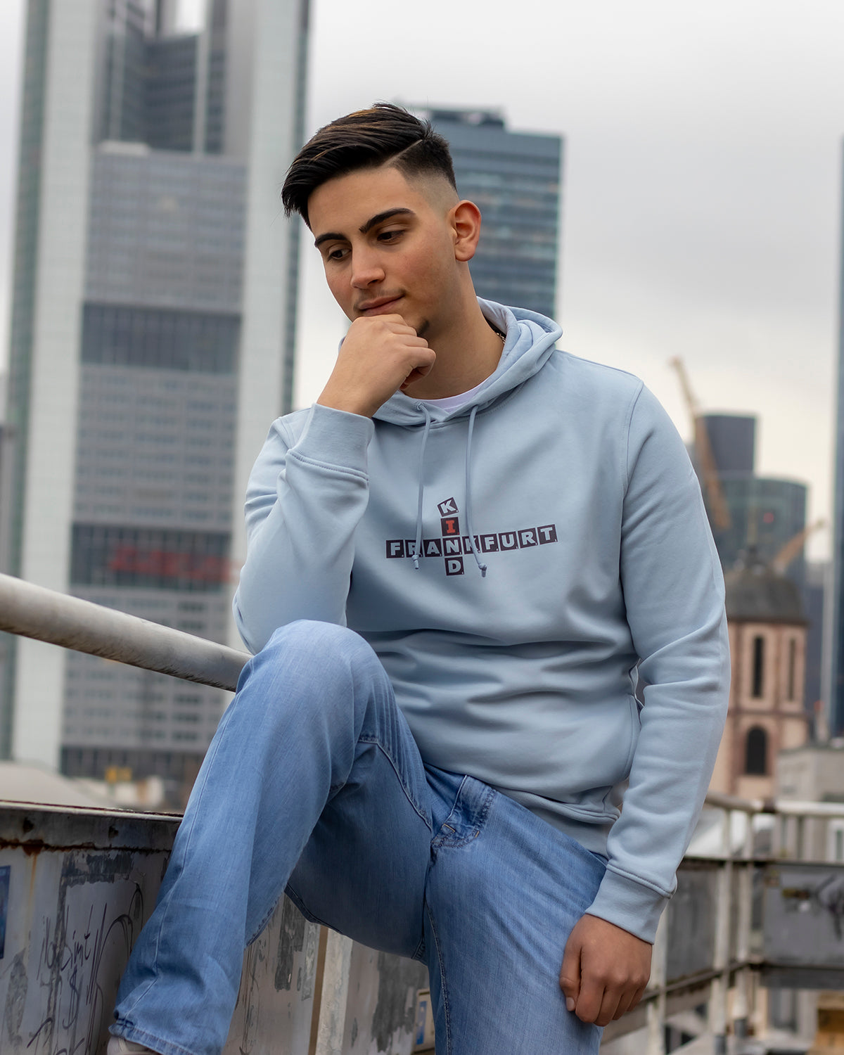 scrabble Frankfurt organic Hoodie Unisex