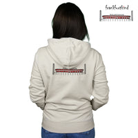 Waldstadion by frankfurtkind | organic ZIP Hoodie unisex