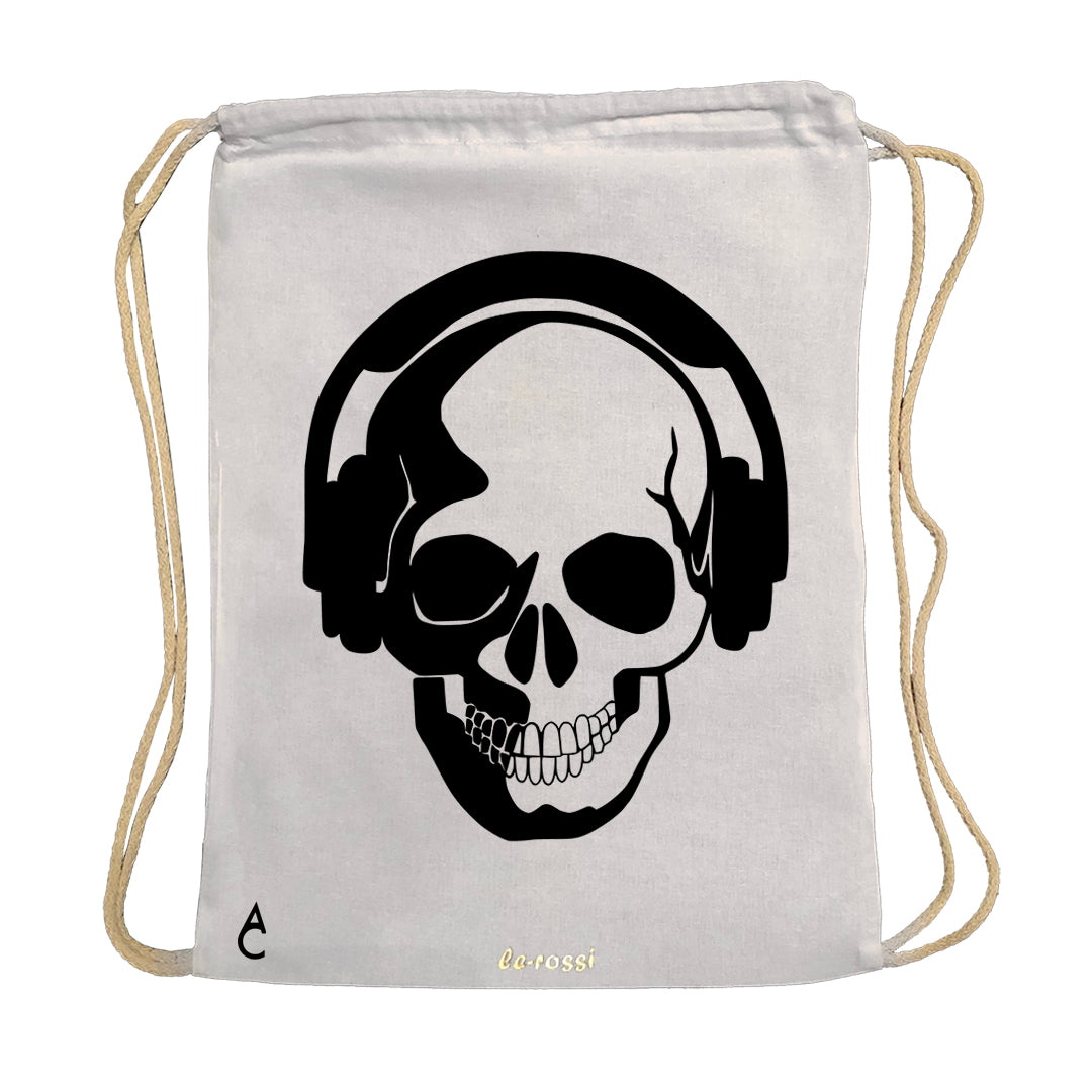 skull by AC alecsandra.art | cotton Bag