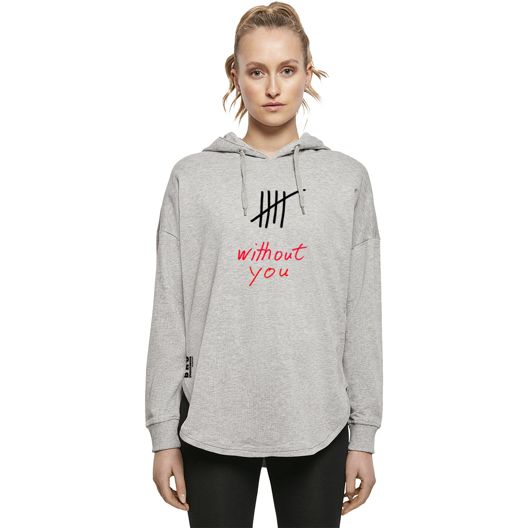 without-you by BRO-underground | Ladies Hoodie oversized
