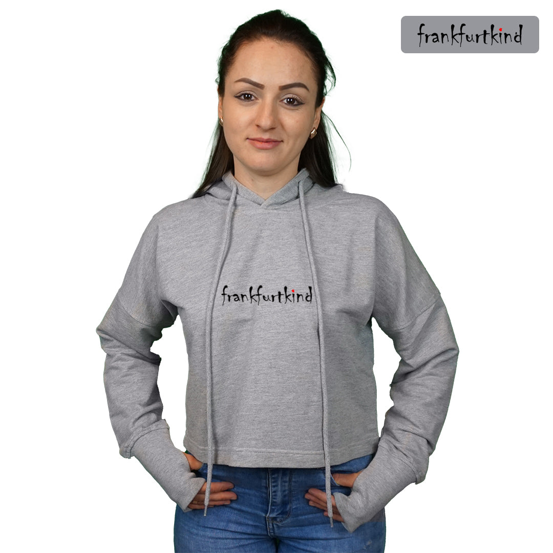 frankfurtkind | Cropped Ladies Hoodie