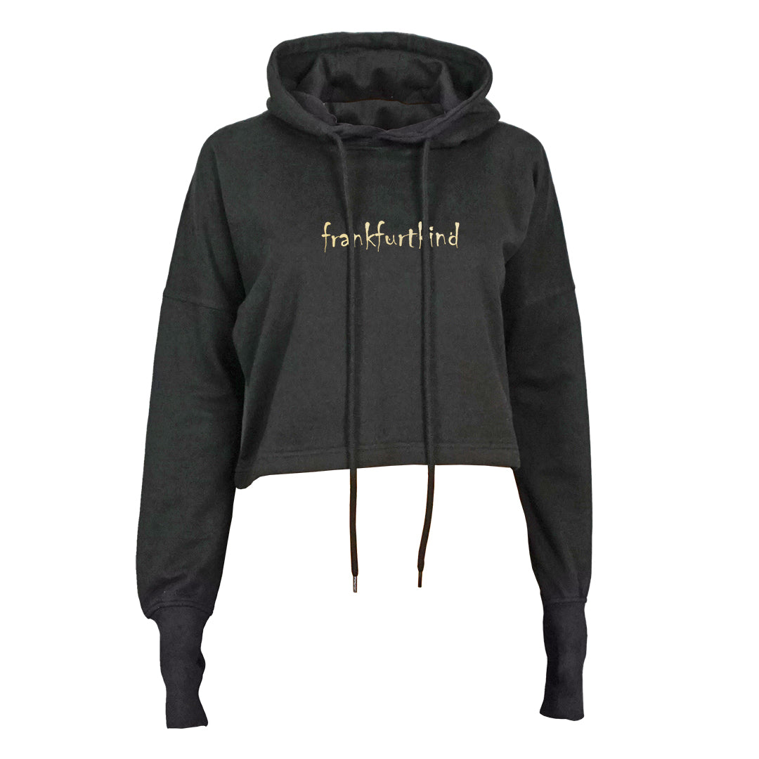 frankfurtkind GOLD | Cropped Ladies Hoodie
