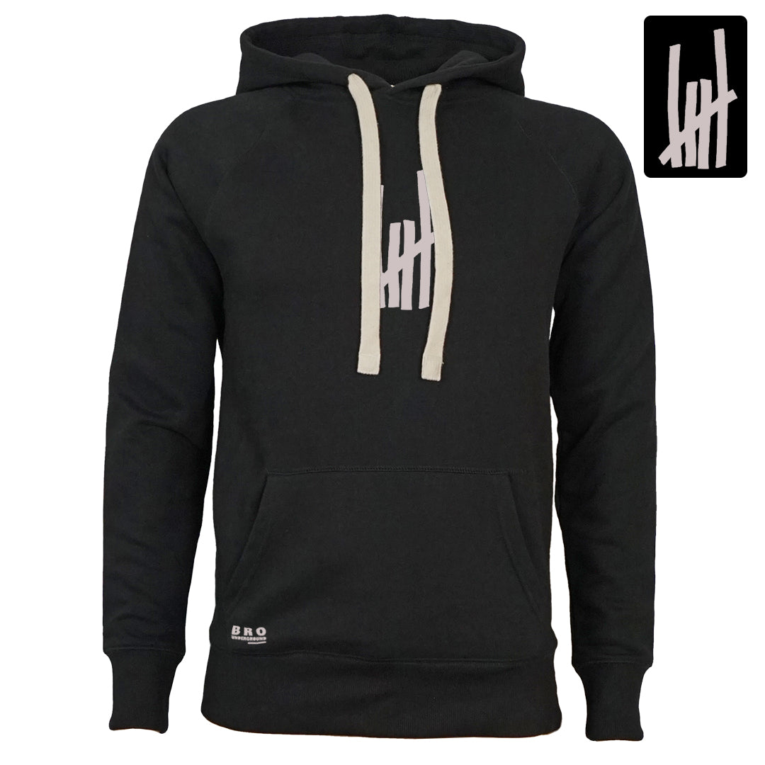 rock-on five-stripes by BRO-underground | M-Star Hoodie unisex