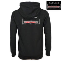 Waldstadion by frankfurtkind | M-Star Hoodie Full-Zip unisex