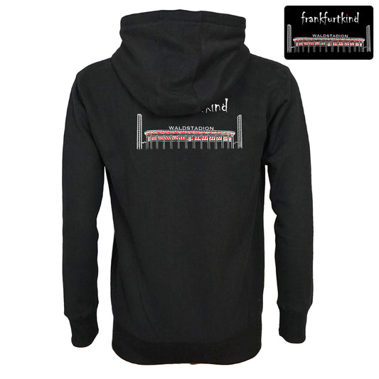 Waldstadion by frankfurtkind | M-Star Hoodie Full-Zip unisex