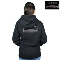Waldstadion by frankfurtkind | M-Star Hoodie Full-Zip unisex
