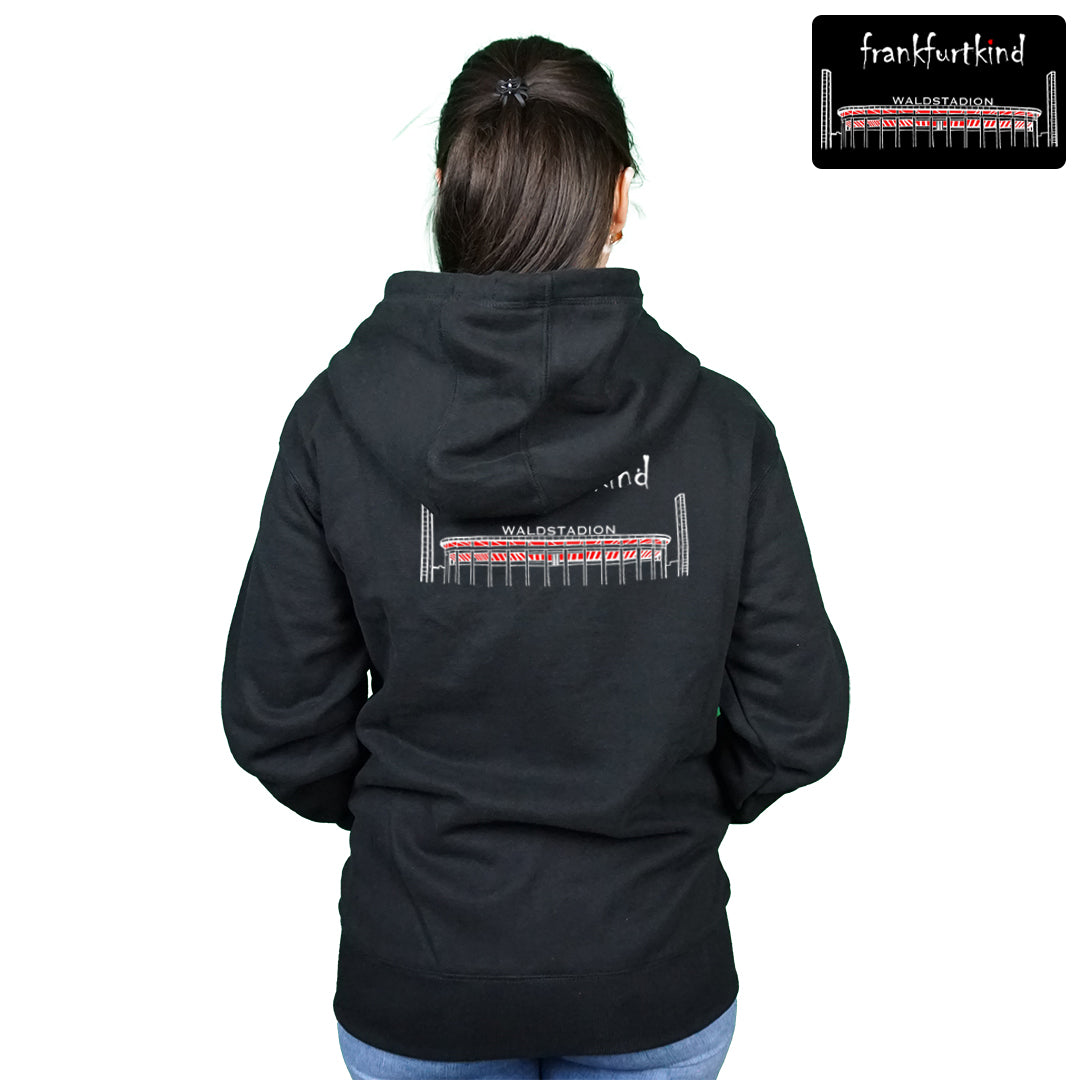 Waldstadion by frankfurtkind | M-Star Hoodie Full-Zip unisex