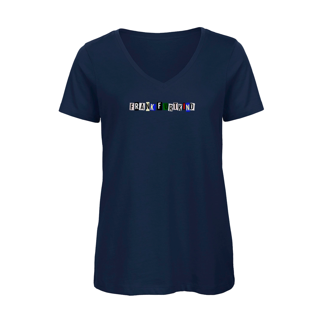 snippet by frankfurtkind | T-Shirt women V-neck