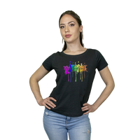 Rainbow by frankfurtkind | T-Shirt women Round-neck