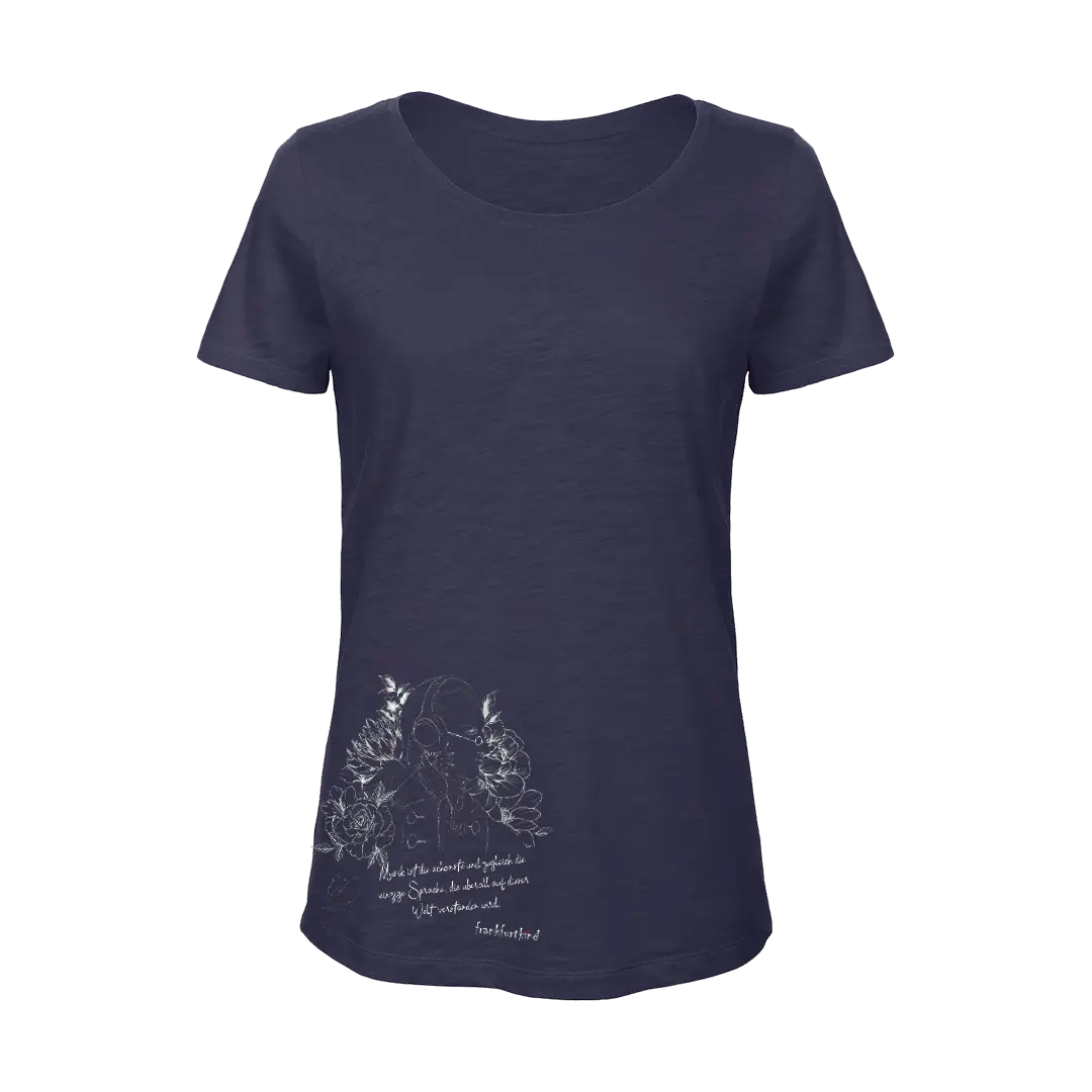 ganz ohne Worte by ozlems_tattooart | T-Shirt women Round-neck