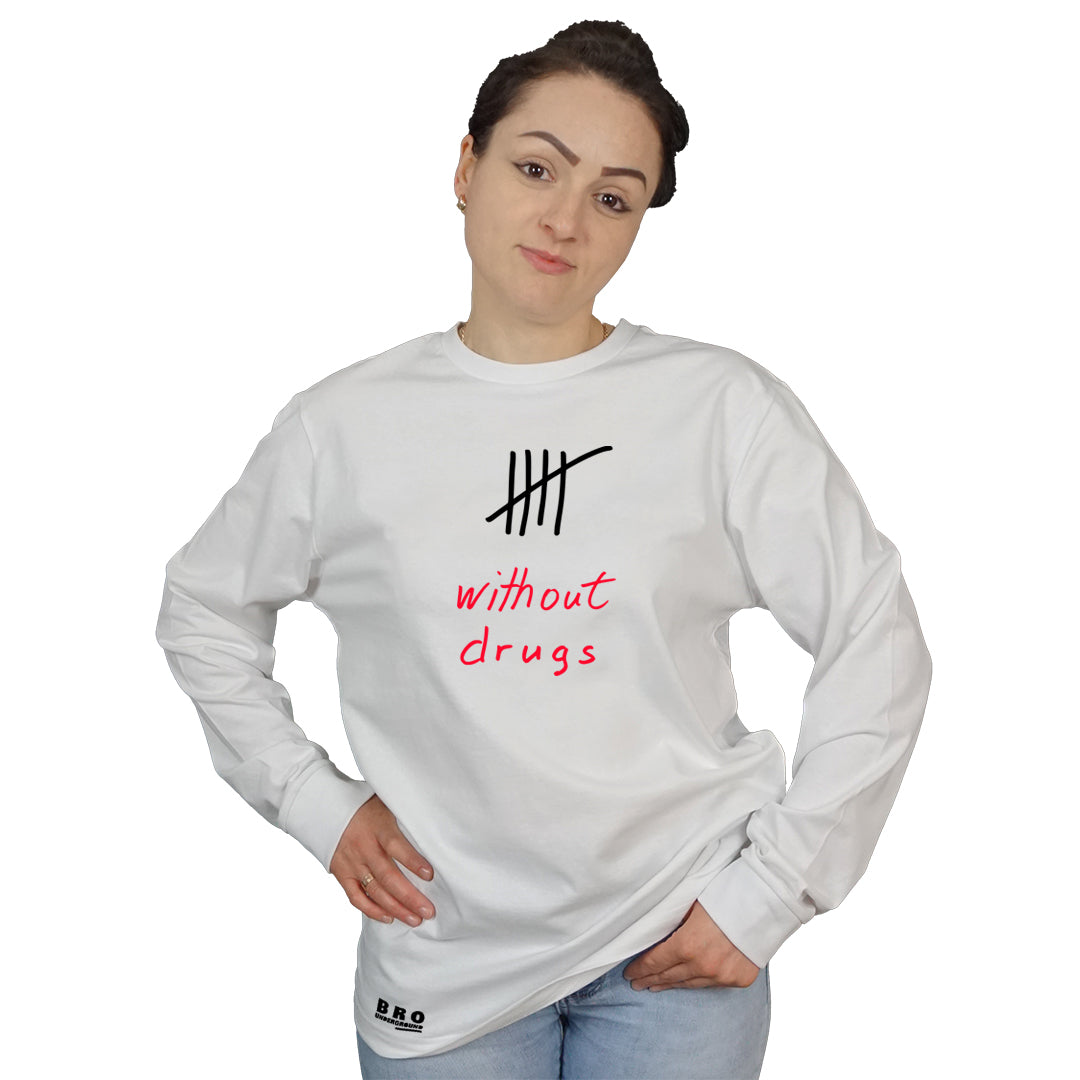 without-drugs by BRO-underground | Shirt longsleeve unisex
