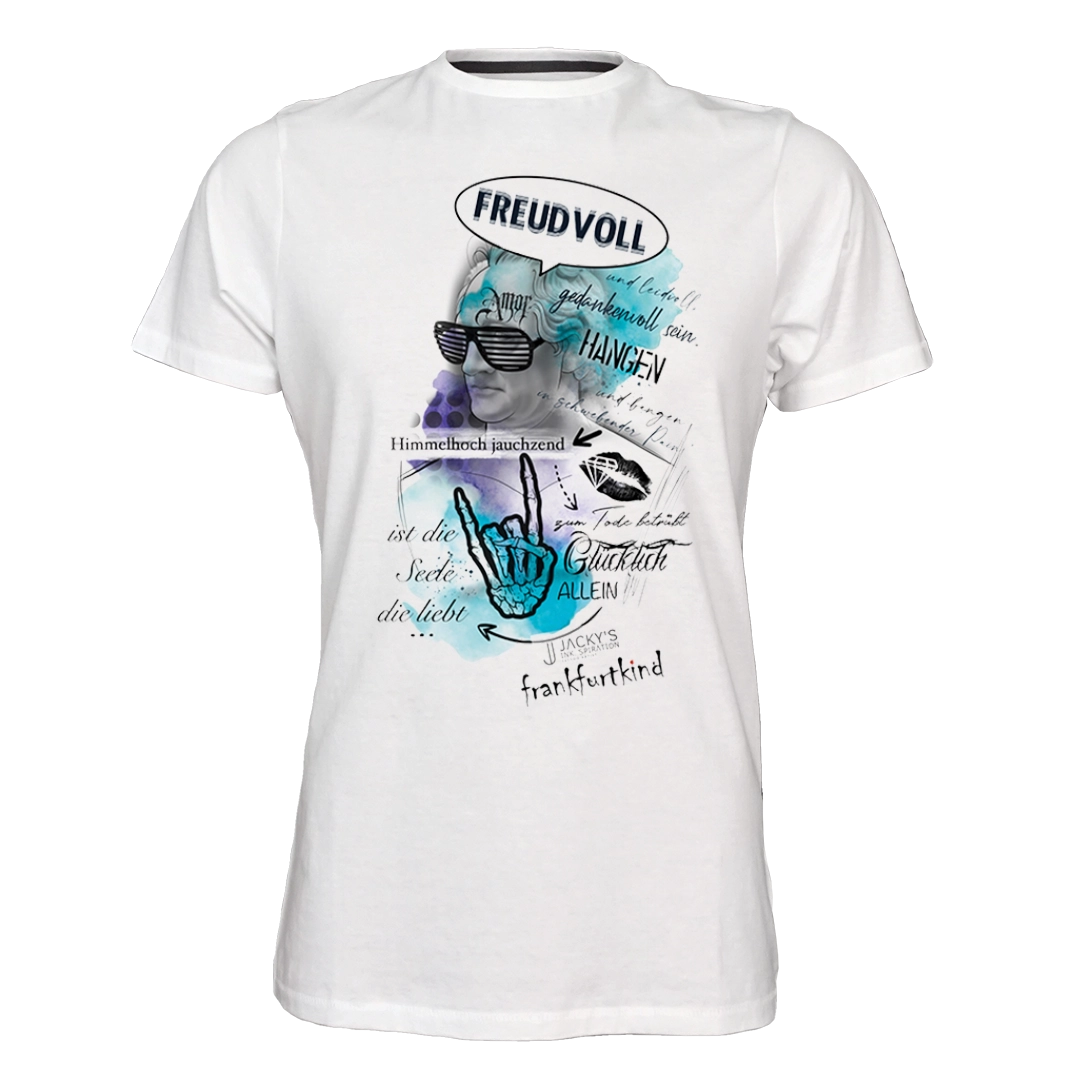 freudvoll by jackys_ink.spiration | T-Shirt regular unisex