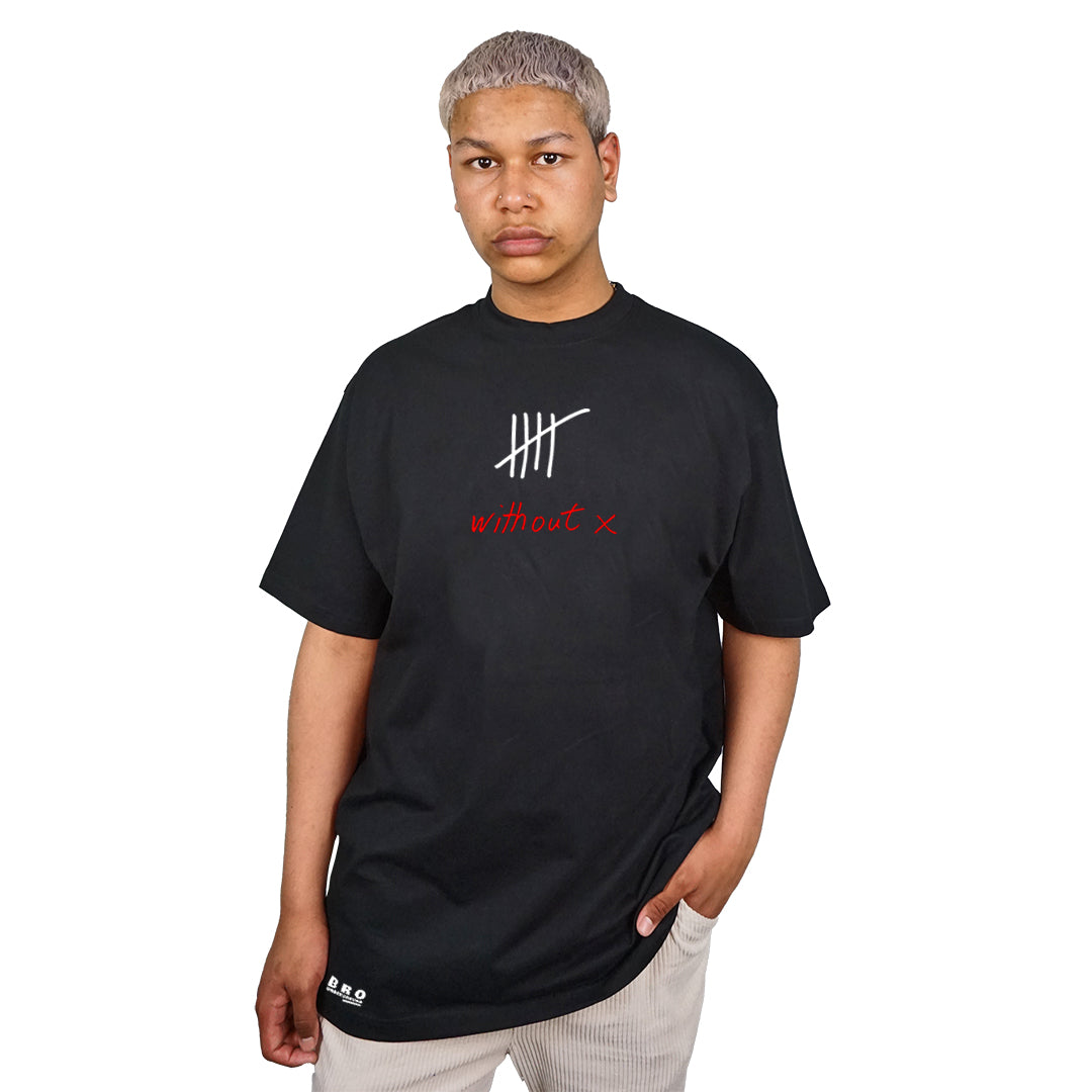 without-x by BRO-underground | T-Shirt oversized unisex