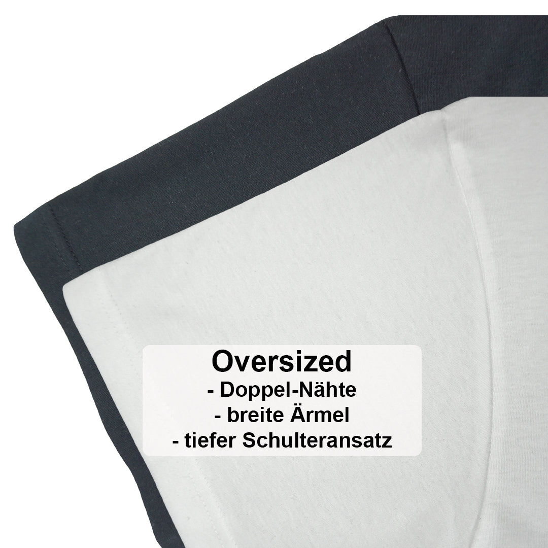 uffbasse five-stripes by BRO-underground | T-Shirt oversized unisex