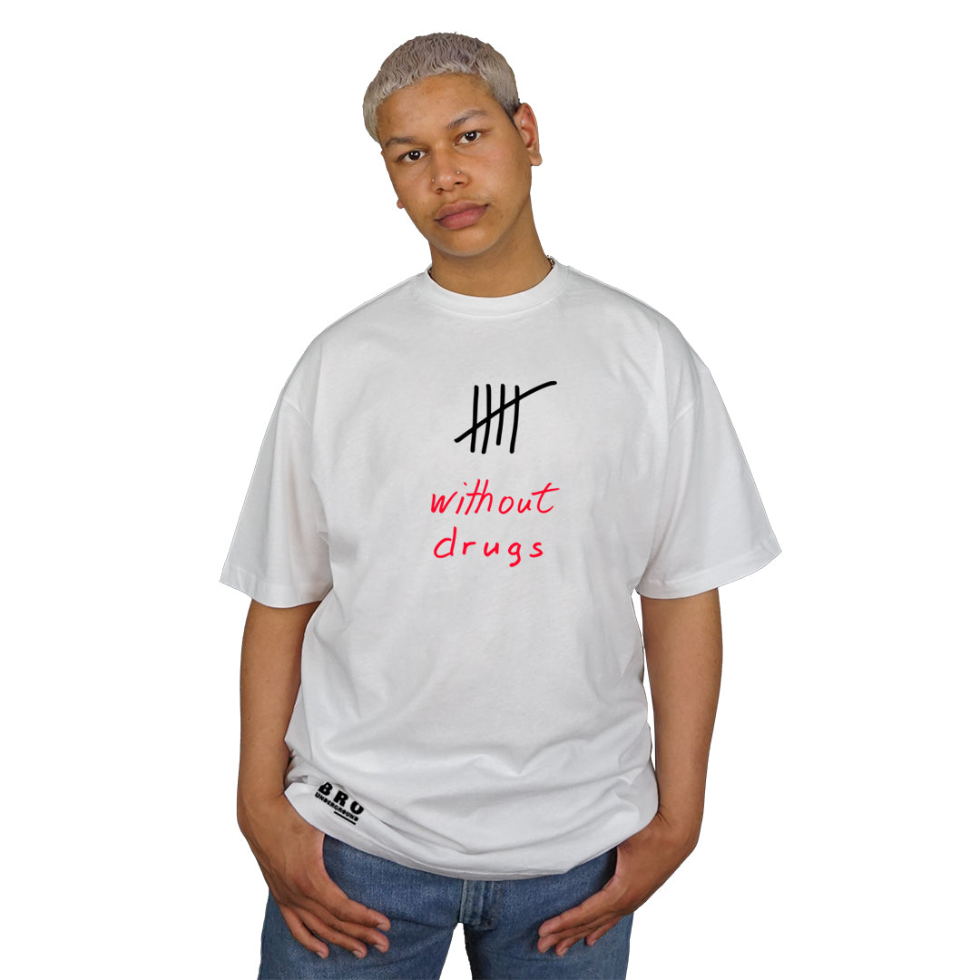 without-drugs by BRO-underground | T-Shirt oversized unisex