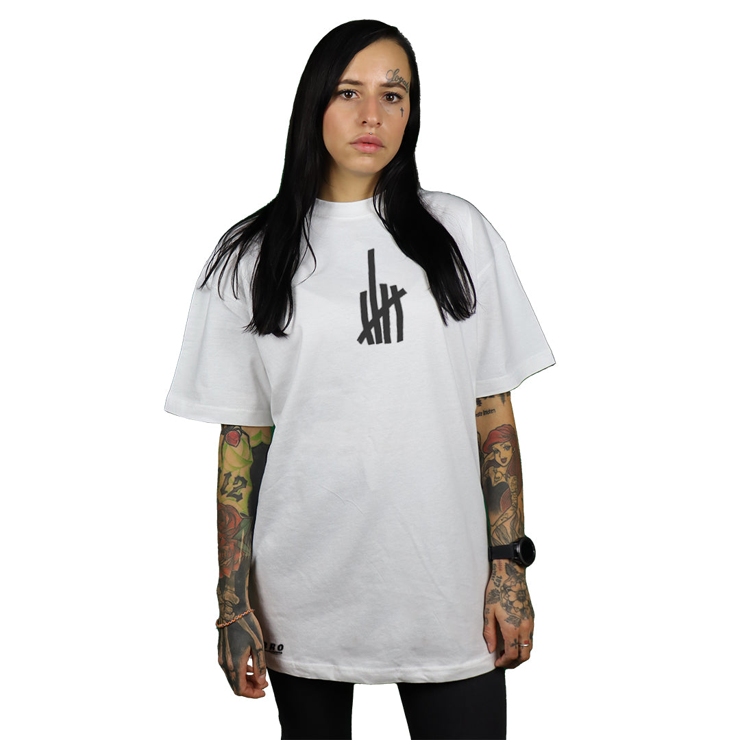 f_ck-off five-stripes by BRO-underground | T-Shirt oversized unisex