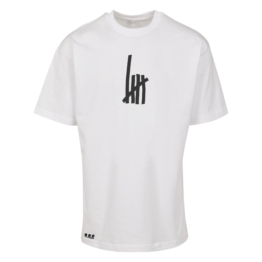 uffbasse five-stripes by BRO-underground | T-Shirt oversized unisex